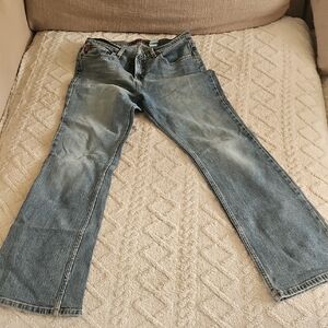 BCBG Max Azria Women’s Mid-Rise Bootcut Jeans Cotton Spandex Size‎ 9 Vintage